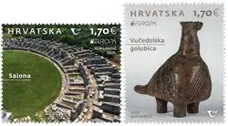 Autentyczny Kroatië - EUROPA 2025 Nationale Archeologische Ontdekkingen - Postfrisse serie van 2