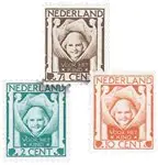 Wysoka jakość Nederland 1924 - NVPH 141-143 - Ongebruikt