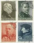 Zwrot pieniędzy Nederland 1936 - NVPH 283-286 - Gebruikt