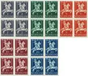 Zamów teraz Nederland 1946 - NVPH 469-473 - Blok van 4 - Postfris