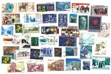 Szybka dostawa Noorwegen - 40 verschillende postzegels - gestempeld