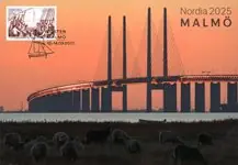 Zwrot pieniędzy Noorwegen - Nordia 2025 - Exhibition postcard