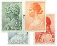 Wyprzedaż Suriname 1940 - NVPH 190-193 - Ongebruikt