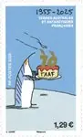 Autentyczny TAAF - Frans Antarctica - 70e verjaardag postzegels - Postfrisse postzegel