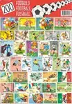 200 verschillende voetbalzegels Premium