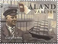 Aland - Archieven van de Gustaf Erikson shipping company - Postfrisse postzegel Wysoka jakość