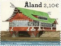 Aland - Het zeilpaviljoen - Postfrisse postzegel Ekspresowa dostawa