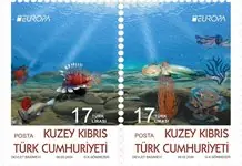 Turks Cyprus - EUROPA 2024 Underwater Fauna & Flora - Postfrisse postzegel Premium