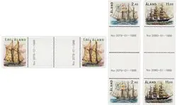 Szybka dostawa Aland - MICHEL 28-30 - Goot paars - Postfris