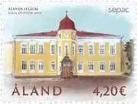 Aland - SEPAC / architectuur - Postfrisse postzegel Oryginalny