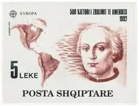 Wyprzedaż Albanië 1992 - Michel Blok 97 - Postfris