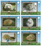 Tylko dziś Alderney - Blonde egel - Postfrisse serie van 6