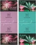 Aland - Vuurwerk - Postfris brugpaar Bezpieczna płatność