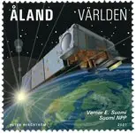 Aland Islands - Satellite meteorology - Postfrisse postzegel Promocja