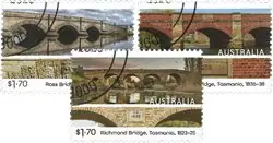 Australië - Bruggen - Gestempelde serie van 3 Wysoka jakość