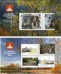 Australië - Canberra Stamp Show 2024 - Postfrisse souvenirvelletjes Najlepsza cena