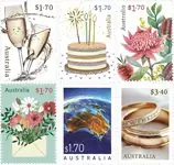 Australië - Gekoesterde vieringen - Postfrisse serie van 6 Oferta limitowana