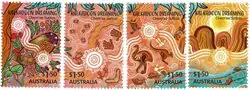 Ekspresowa dostawa Australië - Kalkadoon dreaming - Postfrisse serie van 4