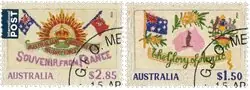 Ekspresowa dostawa Australia - Anzac Dag - Gestempelde serie van 2