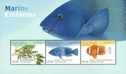 Tylko dziś Australië - Marine emblems - Postfris souvenirvelletje