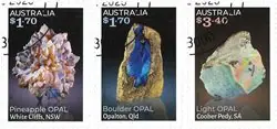 Zwrot pieniędzy Australië - Opalen - Gestempelde serie van 3