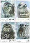 Australiën Antarctic - Seals - Postfrisse serie van 4 Premium