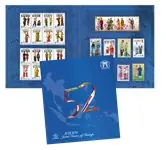 Bezpieczna płatność Azië - Folder met postfrisse blokken en postzegels