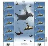 België - Sculptor Tom Frantzen - Postfris velletje Wysoka jakość