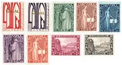 Wysoka jakość België 1928 - OBP 258-66 - Ongebruikt