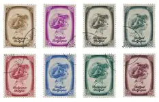 België 1938 - OBP 488-95 - Gebruikt Szybka dostawa