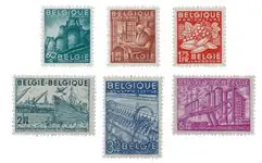 Szybka dostawa België 1948 - OBP 761-66 - Postfris