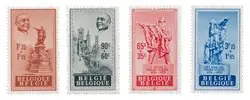 Autentyczny België 1948 - OBP 781-84 - Postfris