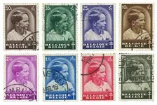 Wysoka jakość België 1936 - OBP 438-45 - Gebruikt