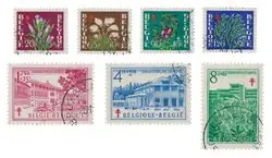 België 1950 - OBP 834-40 - Gebruikt Nowość