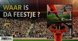 België 2021 - European Football Championship - Postfris souvenirvelletje Wyprzedaż