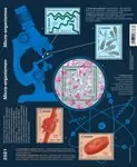 Zwrot pieniędzy België 2021 - Micro-organisms - Postfris souvenirvelletje