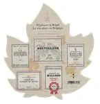 België 2021 - Wine labels - Postfris souvenirvelletje Niska cena