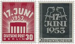 Berlin 1953 - Michel 110-111 - Postfris Niska cena