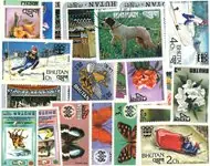 Bhutan - 35 verschillende postzegels Ostatnia szansa