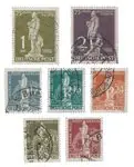 Berlin 1949 - Michel 35-41 - Gebruikt Wysoka jakość