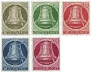 Tani Berlin 1951 - Michel 82-86 - Postfris