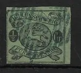Braunschweig 1861 - AFA 10 - Gebruikt Ekspresowa dostawa
