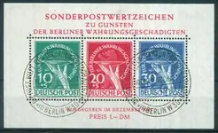 Berlijn 1949 - MICHEL Blok 1 - Gebruikt - Gebruikt Wyprzedaż