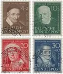 Bundespost 1951 - Michel 143/146 - Gebruikt Zamów teraz