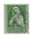Bundespost 1952 - Michel 151 - Gebruikt Wysoka jakość