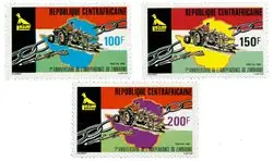 Centraal-Afrika - YT 454-56 - Postfris Darmowa dostawa