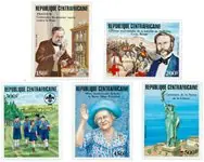 Wyprzedaż Centraal-Afrika - YT 672-76 - Postfris