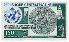 Zwrot pieniędzy Centraal-Afrika - YT PA121 - Postfris