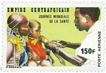 Zwrot pieniędzy Centraal-Afrika - YT PA183 - Postfris