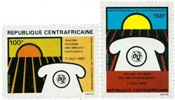 Centraal-Afrika - YT PA219-20 - Postfris Ekspresowa dostawa